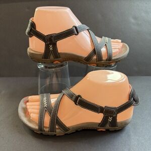 Merrell Leather Sandal Shoes Women US 5 EU 36 Sandspur Ankle Strap Brown Hiking